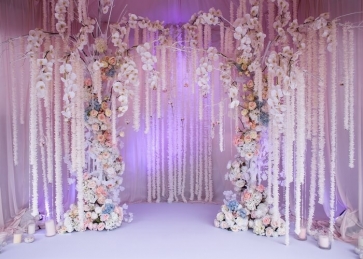 Simple Bridal Shower Wedding Backdrop Photography Background
