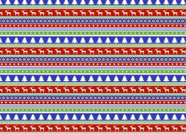 Personalise Christmas Pattern Merry Christmas Party Backdrop
