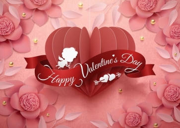 Personalized Happly Valentines Day Backdrop Party Photography Background