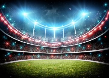 Football Sports Field Playground Athletic Backdrop Photography Background