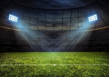 Football Sports Playground Athletic Field Backdrop Party Event Photography Background