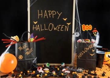 Trick Or Teart Happy Halloween Backdrop Party Stage Photography Background