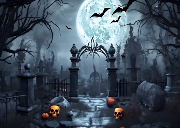 Scary Halloween Backdrop Stage Party Photography Background