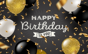 Balloon Theme Happy Birthday To You Backdrop Photography Background