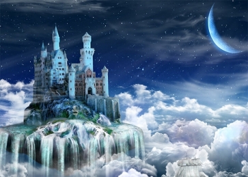 Wonderland In The Air Castle Background Party Photography Backdrop