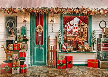 Christmas Store Background Christmas Backdrops For Stage