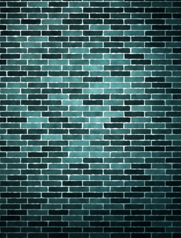 Vinyl Indoor Blue Strip Brick Wall Background Wall Backdrops