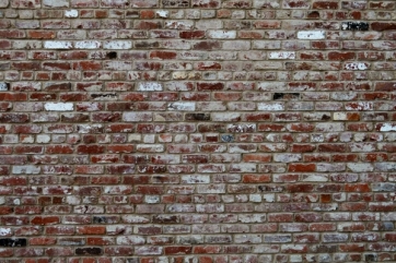 White Lime Covered Personalise Retro Brick Wall Background