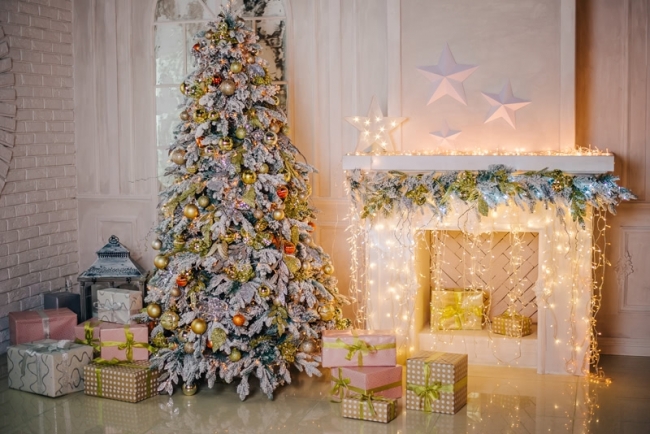 Fireplace fairy lights on sale