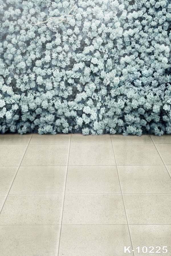White Flowers Ceramic Tiles Wedding Best Photo Backdrops