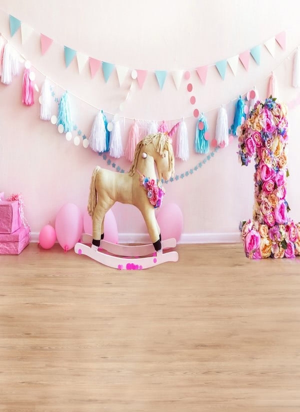 Unicorn Birthday Party Backdrop Unicorn Backdrop, Unicorn Baby