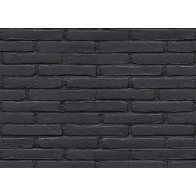 Retro Black Brick Wall Backdrop Studio Photography Background