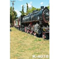 Scenic Backdrops Retro Train Vinyl Photography Backdrops