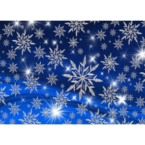 Snowflake Backdrop Christmas Party Decoration Prop Photography Background