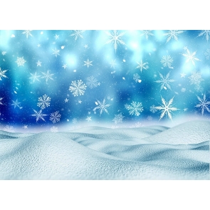 Christmas Party Snowflake Backdrop Stage Decoration Prop Photo Booth Photography Background