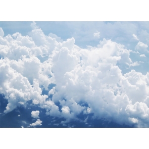 White Cloud Backdrop Stage Decoration Prop Photo Booth Photography Background