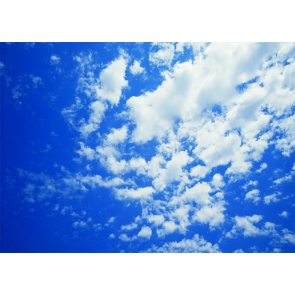 Blue Sky White Cloud Backdrop Stage Decoration Prop Photo Booth Photography Background
