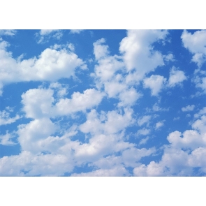 Blue Sky White Cloud Backdrop Stage Decoration Prop Photography Background