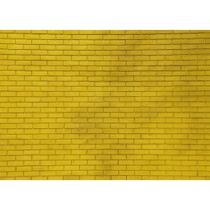 Yellow Brick Wall Backdrop Studio Decoration Prop Photo Booth Video Photography Background