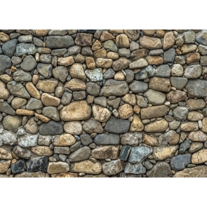 Retro Cobblestone Wall Backdrop Studio Photography Background Video Decoration Prop