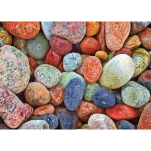 Colored Cobblestone Backdrop Decoration Prop Studio Photography Colorful Background