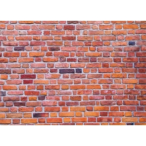 Vintage Red Brick Wall Backdrop Studio Photography Background Video Decoration Prop