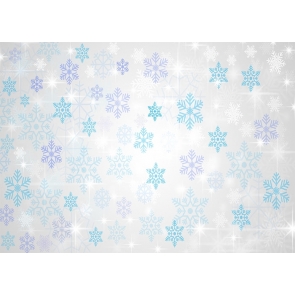 Snowflake Backdrop Christmas Party Decoration Photography Background