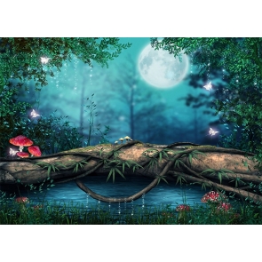 Fairy Tale World Enchanted Forest Wonderland Backdrop Party Studio Photography Background