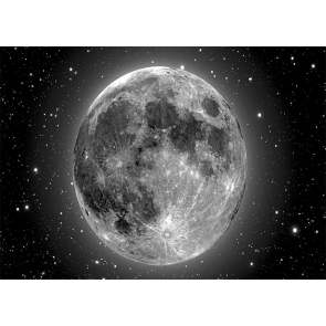 Universe Starry Sky Large Full Moon Backdrop For Wedding Party Studio Photography Background