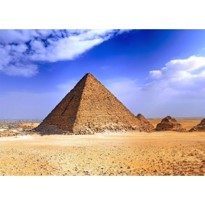 Egyptian Pyramid Desert Backdrop Stage Party Photography Background