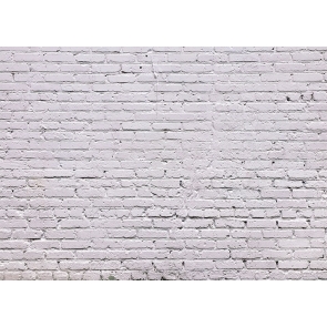 Rustic White Brick Backdrop Studio Party Photography Background