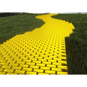 Yellow Brick Road Backdrop Party Stage Photography Background 