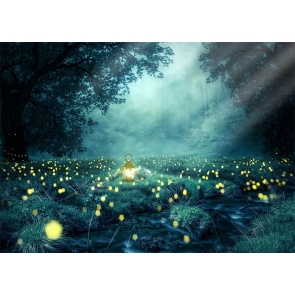 Firefly Enchanted Forest Backdrop Stage Party Photography Background