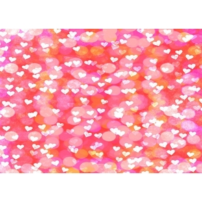 Retro Glitter 90s Heart Backdrop Early 2000s Background