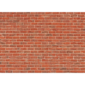 Retro Red Brick Wall Backdrop Studio Photography Background
