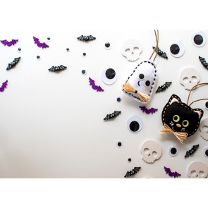 Cute Pattern Halloween Backdrop Party Background