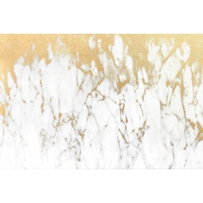 Vintage Gold And White Marble Texture Wall Backdrop Studio Photography Background Prop