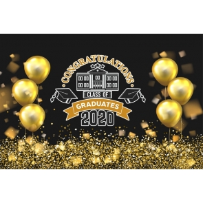 2020 Congratulations to Graduates Graduation Party Background Photography Photo Backdrops