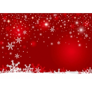 Merry Christmas Snowflake Backdrop Party Photography Background