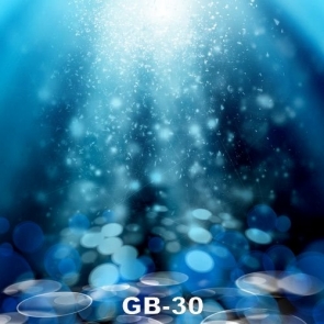Blue Lights Dreamlike Backdrop Background for Photography