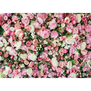 Rose Flower Wallpaper Backdrop Outdoor Wedding Bridal Shower Photography Background Decoration Prop