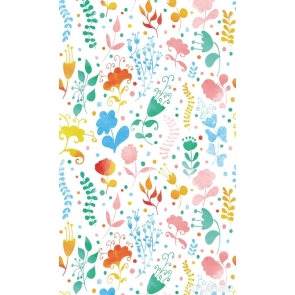 Beautiful Floral Print Personalized Backdrop Vinyl Studio Photography Backdrops