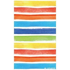 Rainbow Color Striped Personalized Backdrop Studio Background