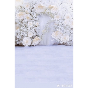 Sweet Large Small White Flowers Wedding Best Photography Backdrops