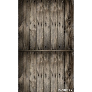 Attractive Wooden Wall Floor Fashion Vinyl Photography Background