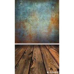 Vintage Old Attractive Wall Background Vinyl Wooden Floor Photography Backdrops
