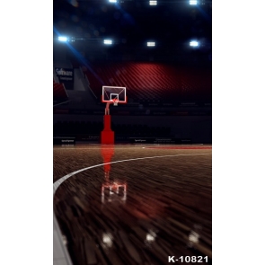 Basketball Court Personalized Backdrop Photoshoot Background