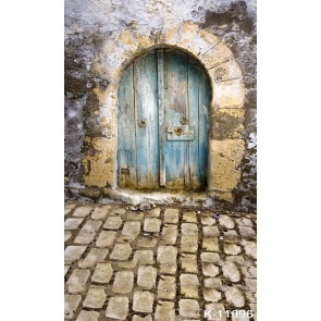 Vintage Stone Brick Doorway Backdrop Studio Photography Background Decoration Prop