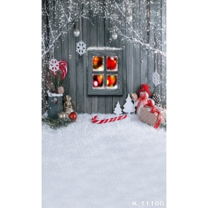 Christmas Snowman Gifts for Kids Vinyl Photography Backdrops