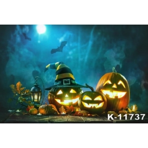 Horrible Terror Pumpkin Theme Halloween Backdrops Studio Photography Background